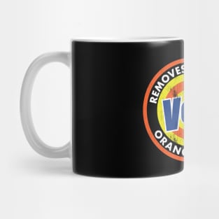 Vote Remove Stubborn Orange Stains Logo Mug